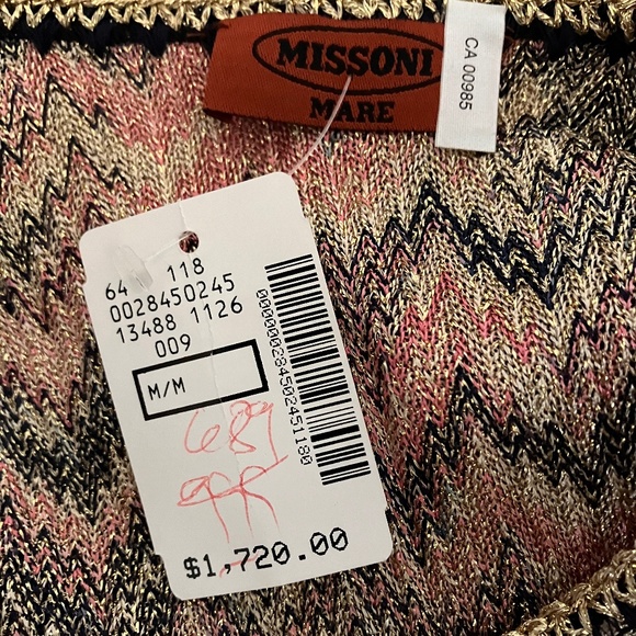 NWT MISSONI Caftan - Picture 2 of 13